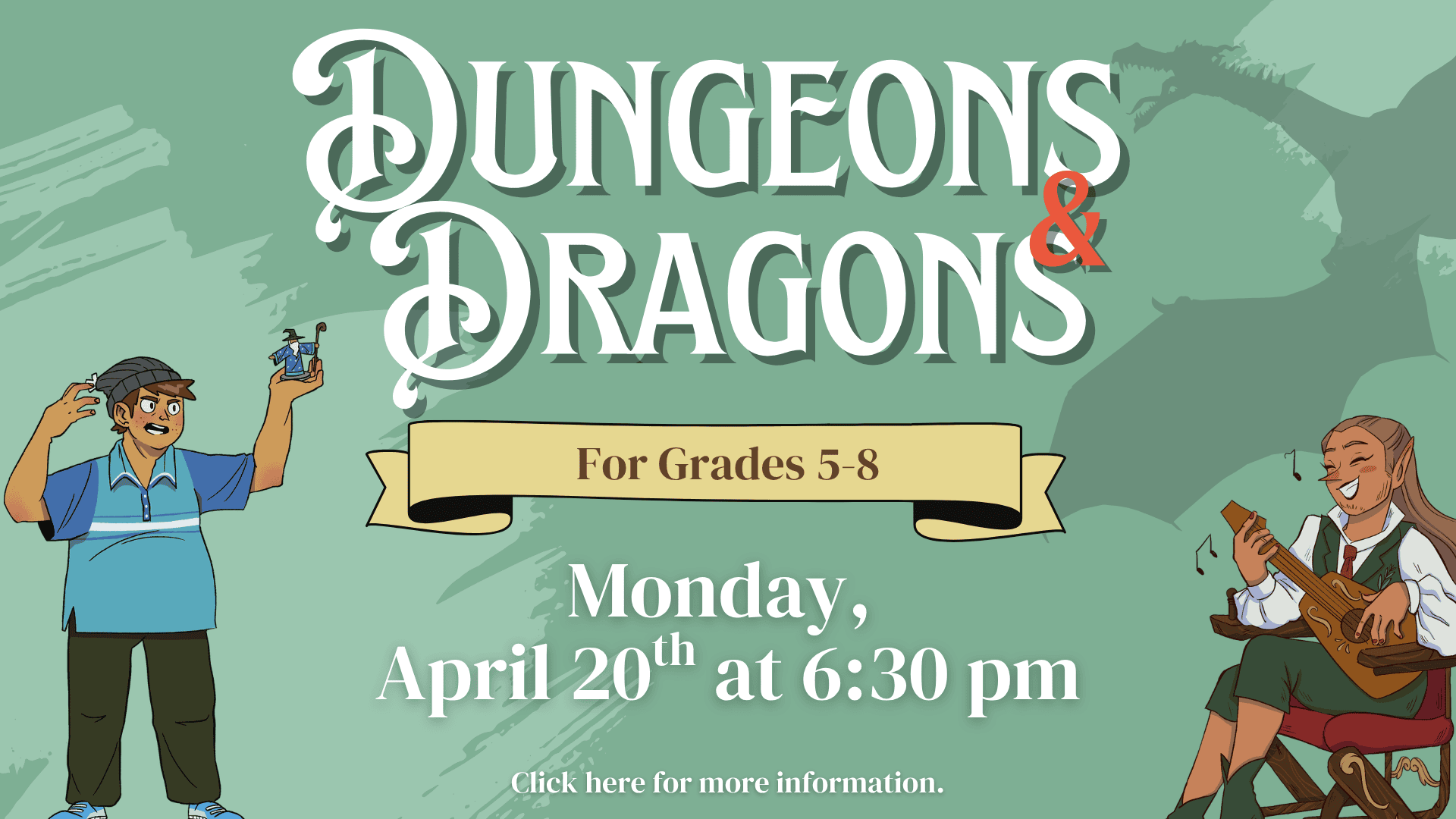 apr 26 dnd (gr. 5 8)(1) Click here for more information.