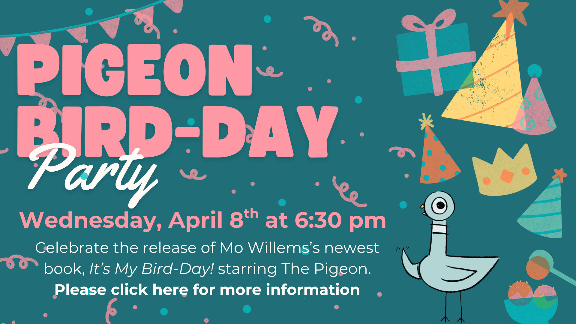apr 26 pigeon bird day. Click the slide for more information.