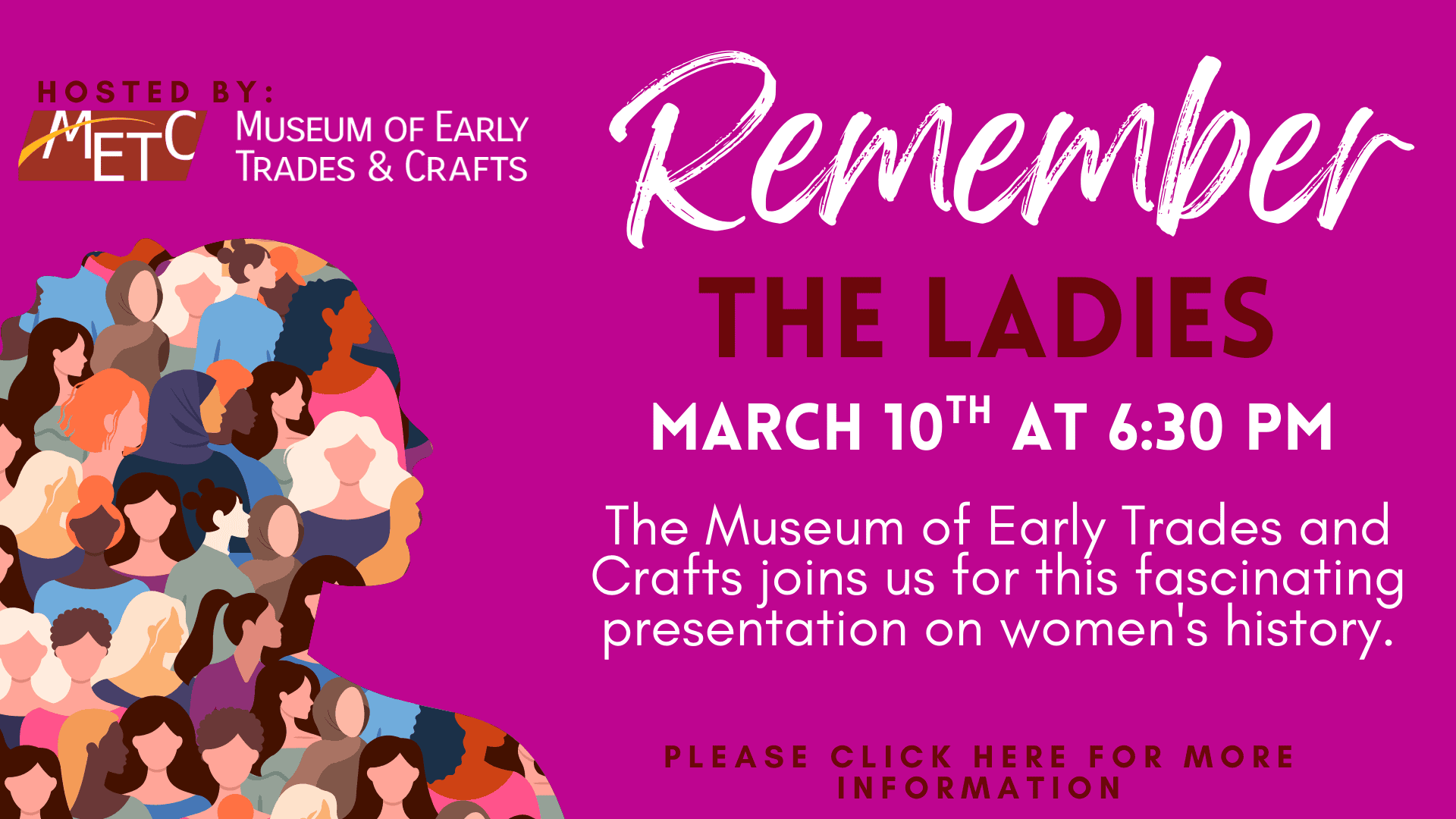 mar 26 remeber the ladies(1). Click the slide for more information.