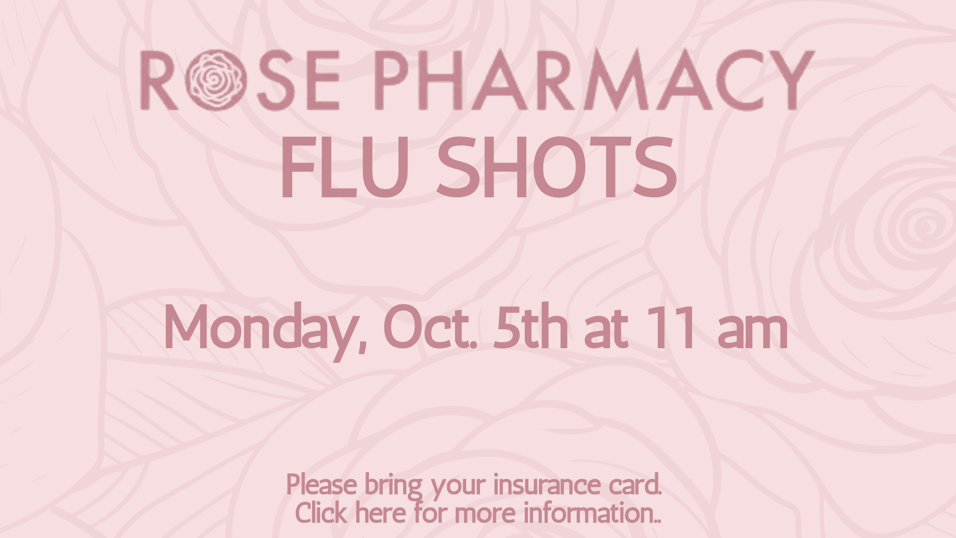 oct flu shots
